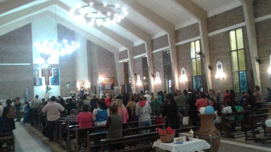 interior Parroquia San Enrique